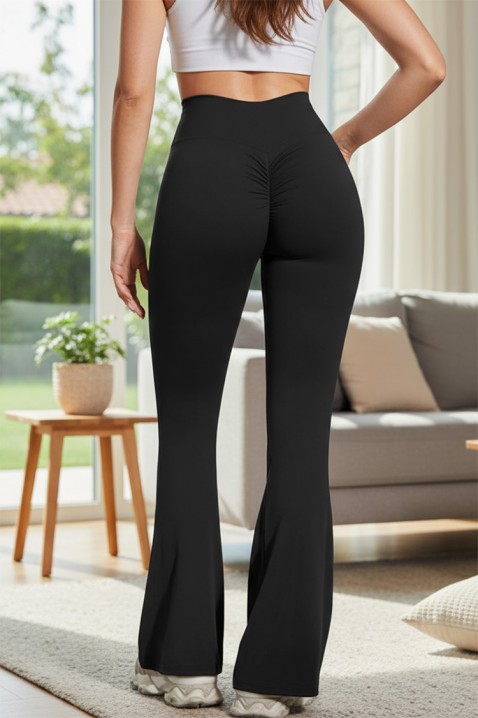 Pantaloni GARNELFA, Culoare: negru, IVET.RO - Reduceri de până la -80%