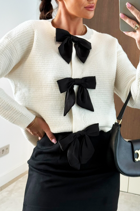 Cardigan MIOFETRA WHITE, Culoare: alb, IVET.RO - Reduceri de până la -80%