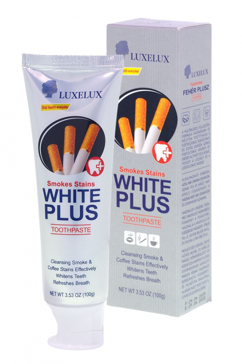 Pastă de albire LUXELUX White PlusIVET.RO - Reduceri de până la -80%