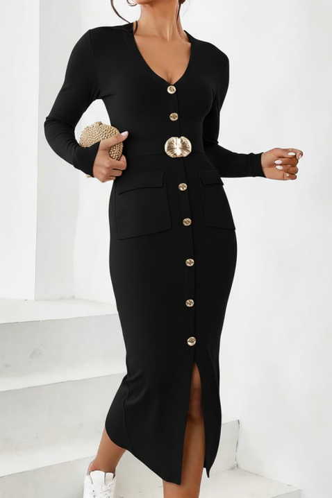Rochie DRALMINZA BLACK, Culoare: negru, IVET.RO - Reduceri de până la -80%
