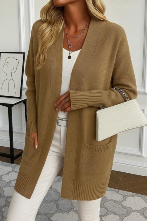 Cardigan MALFORZA KHAKI, Culoare: khaki, IVET.RO - Reduceri de până la -80%