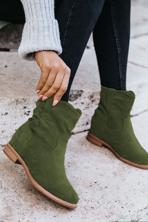 Botine damă BOMBEDA, Culoare: khaki, IVET.RO - Reduceri de până la -80%