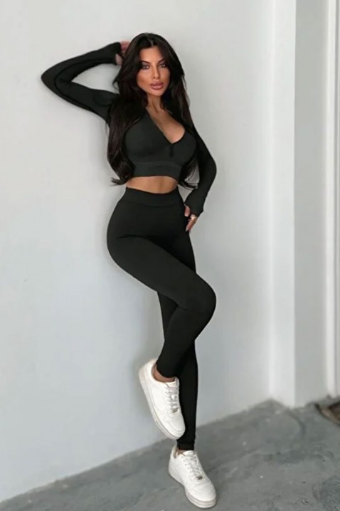 Set sport SPORTIZA BLACK, Culoare: negru, IVET.RO - Reduceri de până la -80%