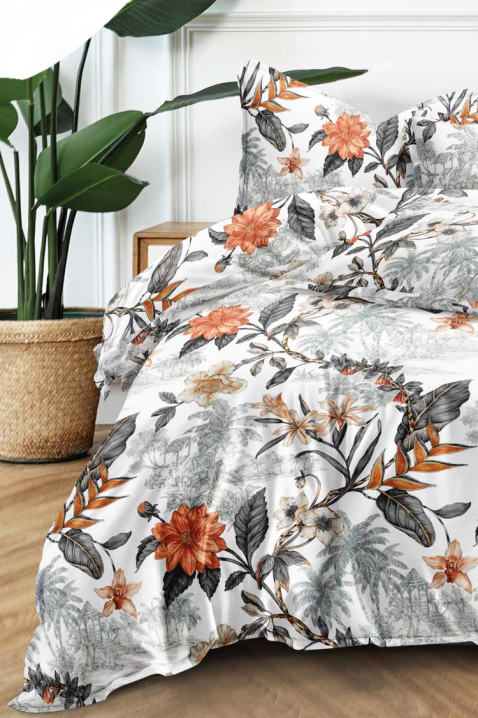 Lenjerie de pat SERFILMA 140x200 cm bumbac 4 piese, Culoare: multicolor, IVET.RO - Reduceri de până la -80%