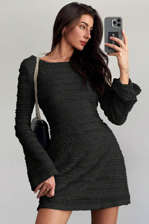 Rochie IVENLA BLACK, Culoare: negru, IVET.RO - Reduceri de până la -80%