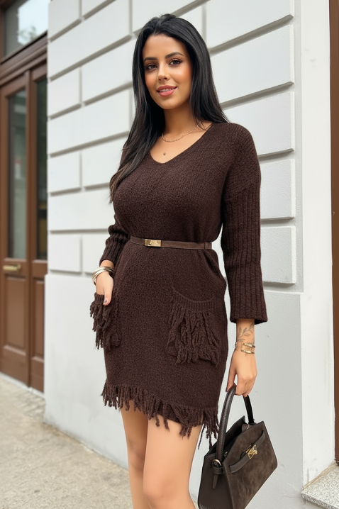 Rochie MESMARDA BROWN, Culoare: maro, IVET.RO - Reduceri de până la -80%