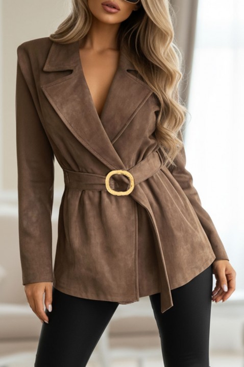 Sacou GLORDA MOCHA, Culoare: mocca, IVET.RO - Reduceri de până la -80%