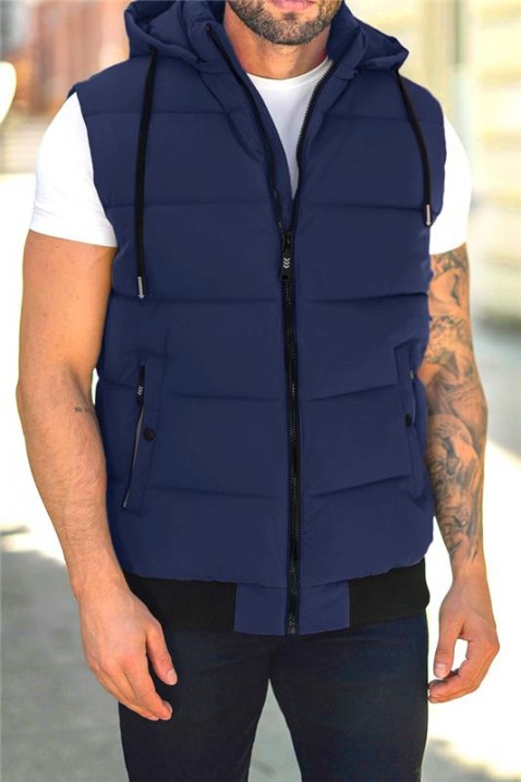 Vestă bărbați REZERO BLUE, Culoare: albastru, IVET.RO - Reduceri de până la -80%