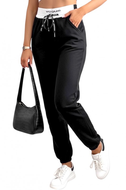 Pantaloni VESTORDA BLACK, Culoare: negru, IVET.RO - Reduceri de până la -80%