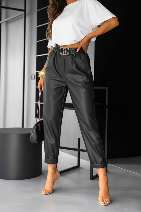 Pantaloni BELFORNA BLACK, Culoare: negru, IVET.RO - Reduceri de până la -80%