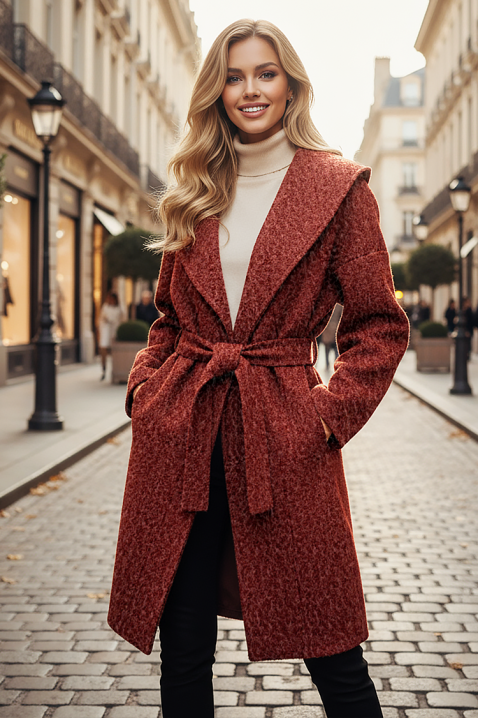 Palton GRAZLENA BRICK RED, Culoare: tigla de culoare, IVET.RO - Reduceri de până la -80%