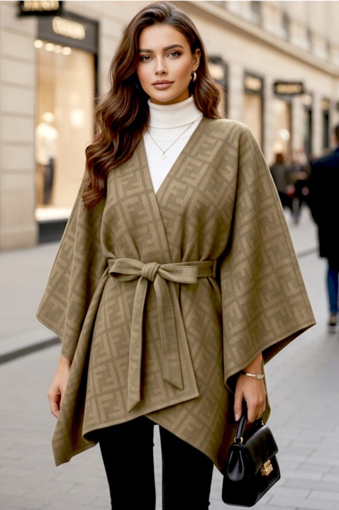 Poncho DERLONDA BEIGE, Culoare: bej, IVET.RO - Reduceri de până la -80%
