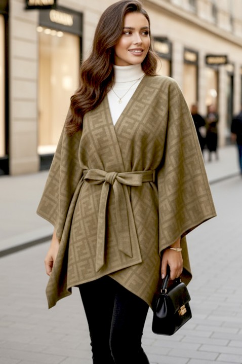 Poncho DERLONDA BEIGE, Culoare: bej, IVET.RO - Reduceri de până la -80%