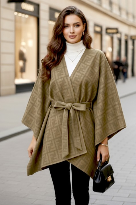 Poncho DERLONDA BEIGE, Culoare: bej, IVET.RO - Reduceri de până la -80%