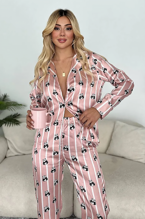 Pijama PANDOZA, Culoare: pudră, IVET.RO - Reduceri de până la -80%