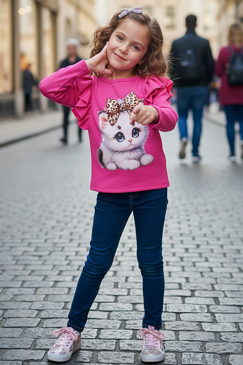 Bluză copii KOTANI, Culoare: fuchsia, IVET.RO - Reduceri de până la -80%