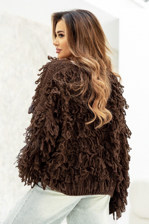 Cardigan DORFELINA, Culoare: maro, IVET.RO - Reduceri de până la -80%