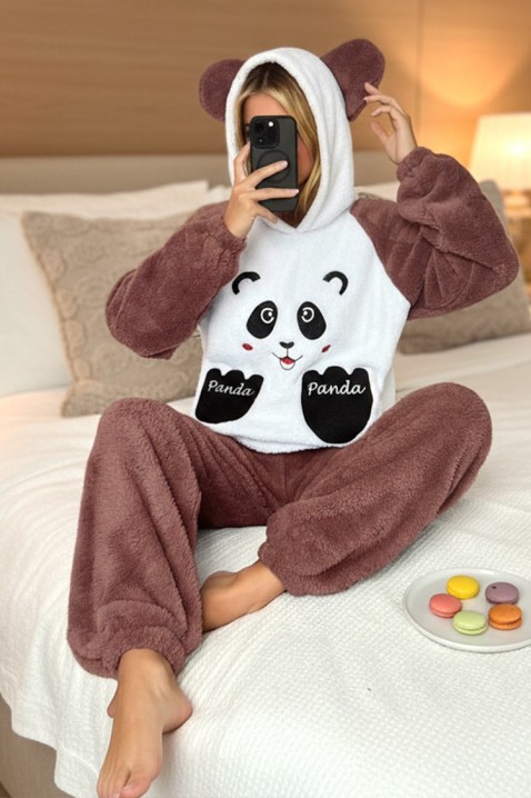 Pijama DAFENSA BROWN, Culoare: maro, IVET.RO - Reduceri de până la -80%