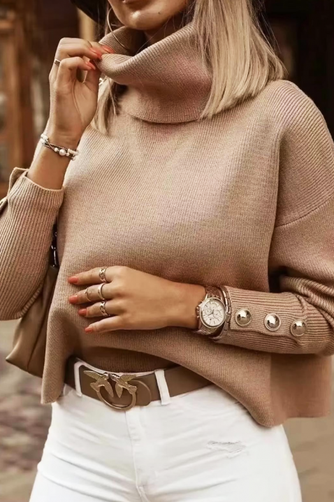 Pulover DRALONDA BEIGE, Culoare: bej, IVET.RO - Reduceri de până la -80%