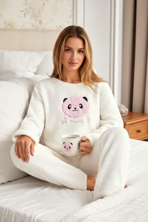 Pijama ABENDONA, Culoare: alb, IVET.RO - Reduceri de până la -80%
