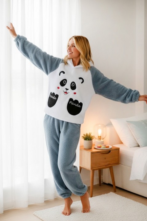 Pijama DAFENSA GREY, Culoare: gri, IVET.RO - Reduceri de până la -80%