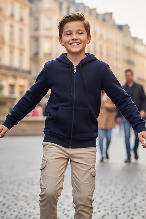 Hanorac copii TRONDIN NAVY, Culoare: bleumarin, IVET.RO - Reduceri de până la -80%