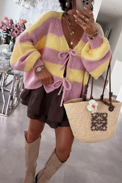 Cardigan KERENZA YELLOW, Culoare: galben, IVET.RO - Reduceri de până la -80%