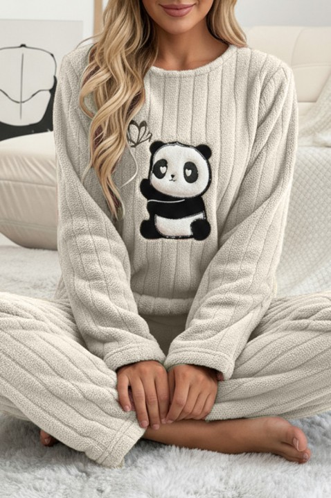 Pijama PERIOLDA BEIGE, Culoare: bej, IVET.RO - Reduceri de până la -80%