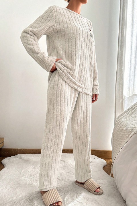 Pijama ARVIANA ECRU, Culoare: ecru, IVET.RO - Reduceri de până la -80%