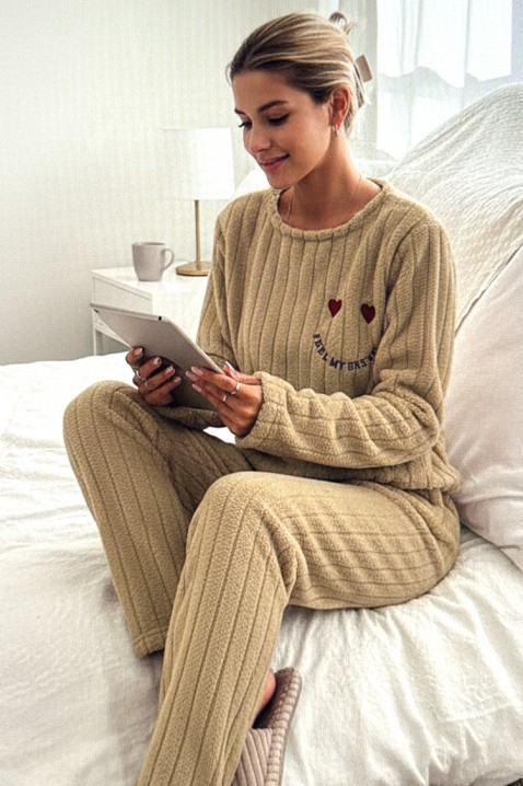 Pijama ARVIANA BEIGE, Culoare: bej, IVET.RO - Reduceri de până la -80%