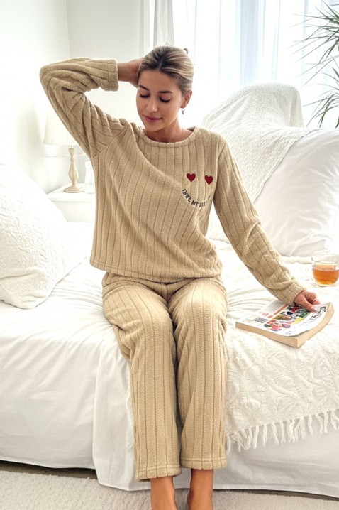 Pijama ARVIANA BEIGE, Culoare: bej, IVET.RO - Reduceri de până la -80%