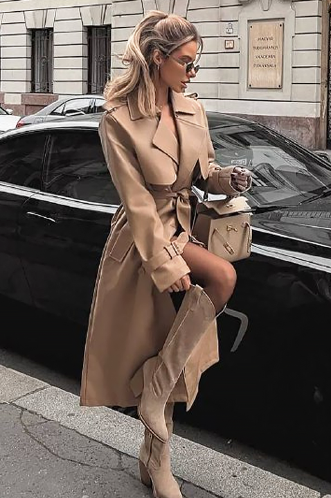 Trenci FENZOLDA BEIGE, Culoare: bej, IVET.RO - Reduceri de până la -80%