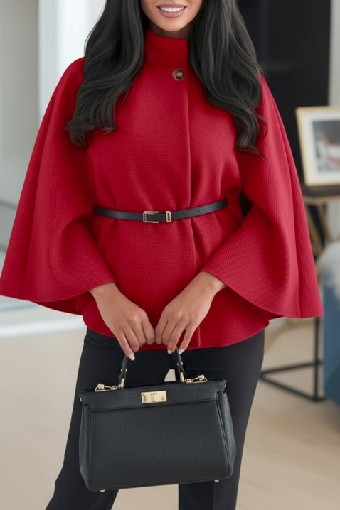 Poncho KOLZERNA RED, Culoare: roșu, IVET.RO - Reduceri de până la -80%