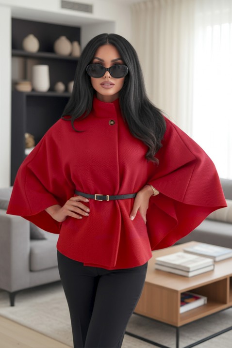 Poncho KOLZERNA RED, Culoare: roșu, IVET.RO - Reduceri de până la -80%