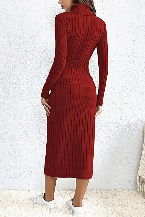 Rochie BRISOLZA BORDO, Culoare: bordo, IVET.RO - Reduceri de până la -80%