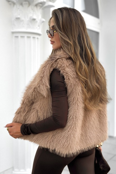 Vestă FRACHELZA BEIGE, Culoare: bej, IVET.RO - Reduceri de până la -80%