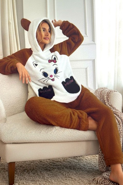 Pijama BUNELDA BROWN, Culoare: maro, IVET.RO - Reduceri de până la -80%