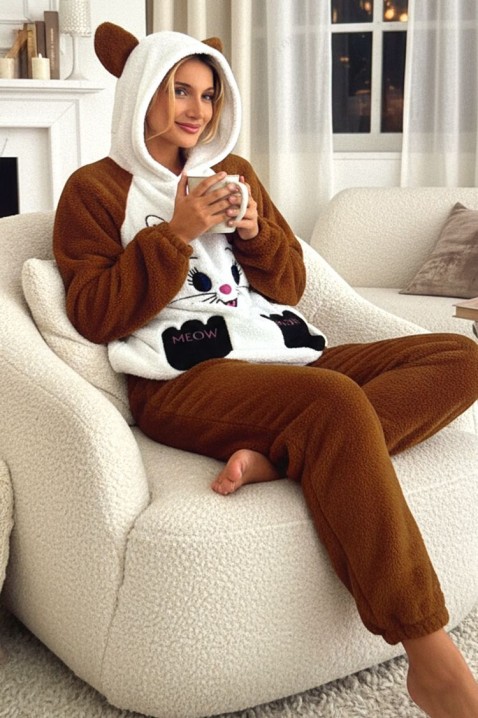 Pijama BUNELDA BROWN, Culoare: maro, IVET.RO - Reduceri de până la -80%