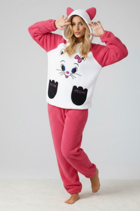 Pijama BUNELDA FUCHSIA, Culoare: fuchsia, IVET.RO - Reduceri de până la -80%