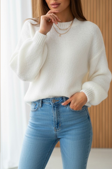 Pulover VIZONDRA WHITE, Culoare: alb, IVET.RO - Reduceri de până la -80%