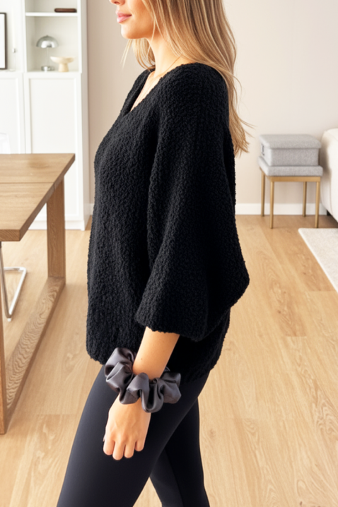 Pulover FRANOLFA BLACK, Culoare: negru, IVET.RO - Reduceri de până la -80%