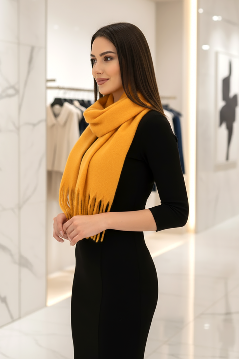 Fular VLOEDINA YELLOW, Culoare: galben, IVET.RO - Reduceri de până la -80%