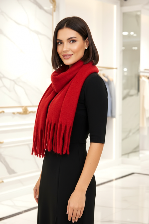 Fular VLOEDINA RED, Culoare: roșu, IVET.RO - Reduceri de până la -80%
