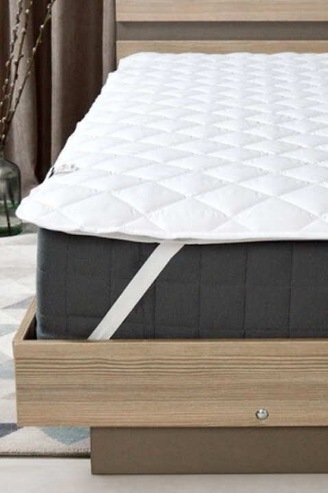 Protector impermeabil pentru saltea LIONEFI 100x200 cm, Culoare: alb, IVET.RO - Reduceri de până la -80%