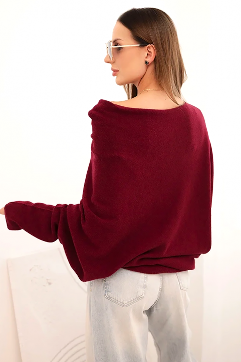 Pulover CROLMEDRA BORDO, Culoare: bordo, IVET.RO - Reduceri de până la -80%