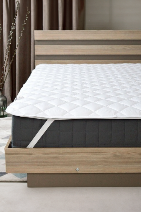 Protector impermeabil pentru saltea LIONEFI 160x200 cm, Culoare: alb, IVET.RO - Reduceri de până la -80%