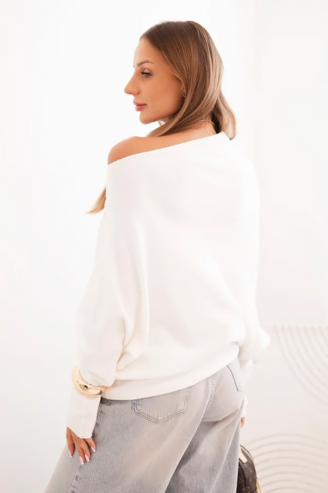 Pulover CROLMEDRA ECRU, Culoare: ecru, IVET.RO - Reduceri de până la -80%
