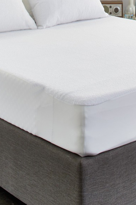 Protector impermeabil pentru saltea BIONEGI 100x200 cm, Culoare: alb, IVET.RO - Reduceri de până la -80%