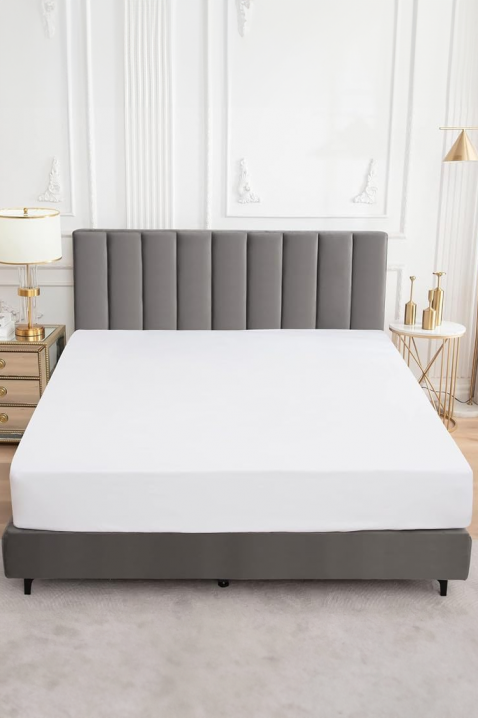 Protector impermeabil pentru saltea ZERMIOLI 180x200 cm, Culoare: alb, IVET.RO - Reduceri de până la -80%