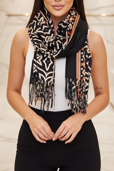 Fular LORBELZA BLACK, Culoare: bej, IVET.RO - Reduceri de până la -80%